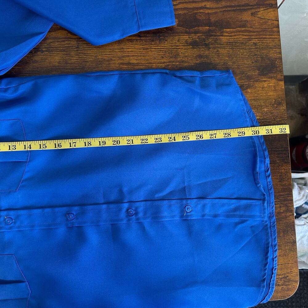 HalloweenCostumes.com Men’s TSA Agent Blue Long Sleeved Costume Shirt Size M NWT - Picture 10 of 12